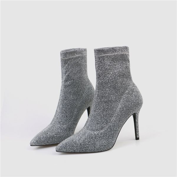women's shoes boots 2020 autumn and winter new pointed toe stiletto short boots women's nightclub 9cm high heels, Black
women's shoes boots 2020 autumn and winter new pointed toe stiletto short boots women's nightclub 9cm high heels, Black