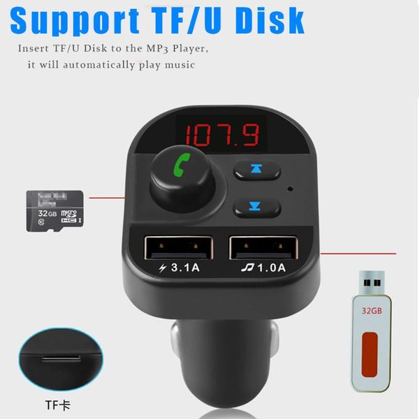 2020 new bluetooth 5.0 mp3 player dual usb charger power adapter handscar kit fm transmitter support tf card u disk fast
2020 new bluetooth 5.0 mp3 player dual usb charger power adapter handscar kit fm transmitter support tf card u disk fast