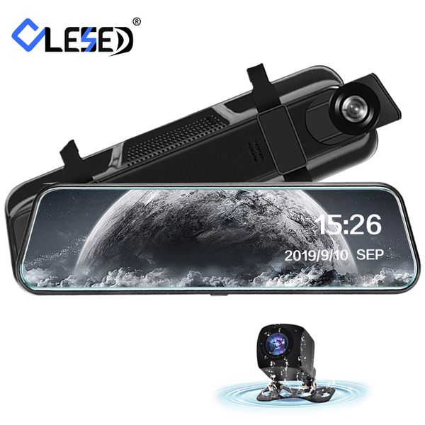 olesed 10" mirror dash cam streaming media full-screen touching lens night 1080p front 1080p backup car dvr
olesed 10" mirror dash cam streaming media full-screen touching lens night 1080p front 1080p backup car dvr