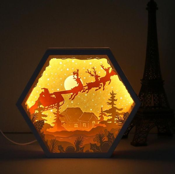 party favor usb santa clause elk 3d paper carving desk lamp night light frame for home office wedding decorate birthday christmas gift
party favor usb santa clause elk 3d paper carving desk lamp night light frame for home office wedding decorate birthday christmas gift