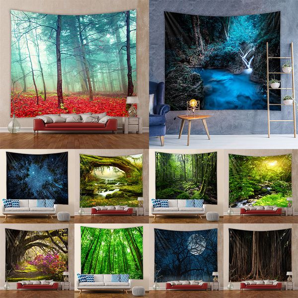 european and american popular forest creek starry sky series home tapestry wall decoration
european and american popular forest creek starry sky series home tapestry wall decoration