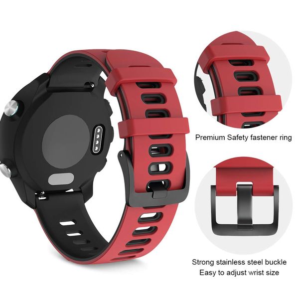 20mm strap compatible for garmin vivoactive 3 bands soft silicone watchband easy release belt for forerunner245 645 smartwatches
20mm strap compatible for garmin vivoactive 3 bands soft silicone watchband easy release belt for forerunner245 645 smartwatches