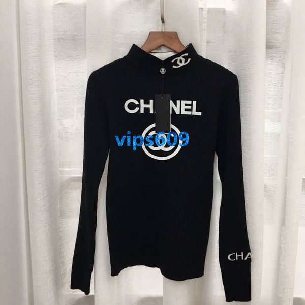 high end women sweater long sleeve stand collar women's sweaters color letter printing knitting sweater pullover sweater, Black;brown
high end women sweater long sleeve stand collar women's sweaters color letter printing knitting sweater pullover sweater, Black;brown