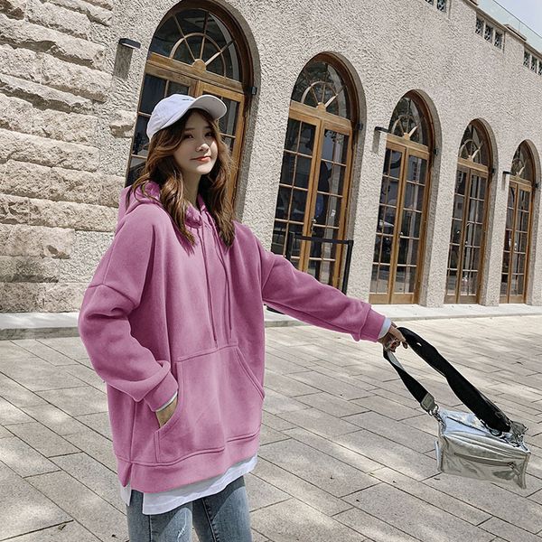 women's hoodies & sweatshirts hoodie womens 2021 fake two-piece thick students laziness-style hooded versatile loose-fit coat head /40, Black
women's hoodies & sweatshirts hoodie womens 2021 fake two-piece thick students laziness-style hooded versatile loose-fit coat head /40, Black