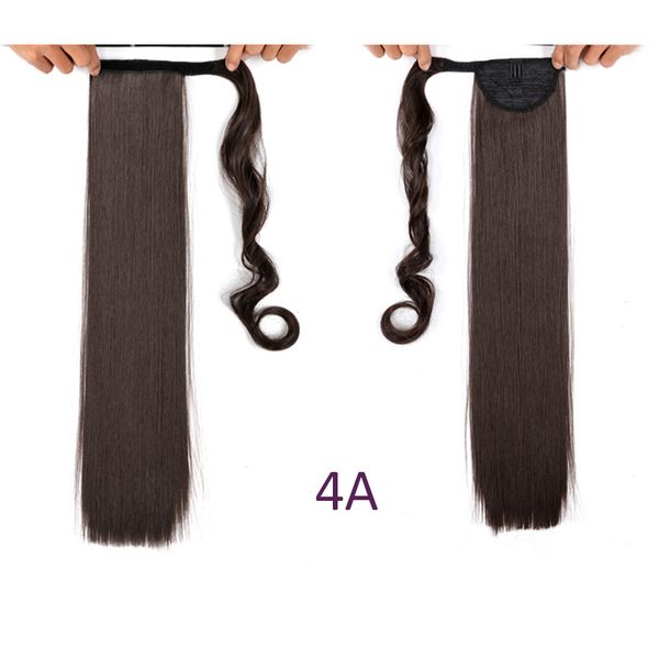 long 22" silky straight wrap ponytail hair extensions 110g/pcs for women clip in drawstring synthetic hair pony tail, Black
long 22" silky straight wrap ponytail hair extensions 110g/pcs for women clip in drawstring synthetic hair pony tail, Black