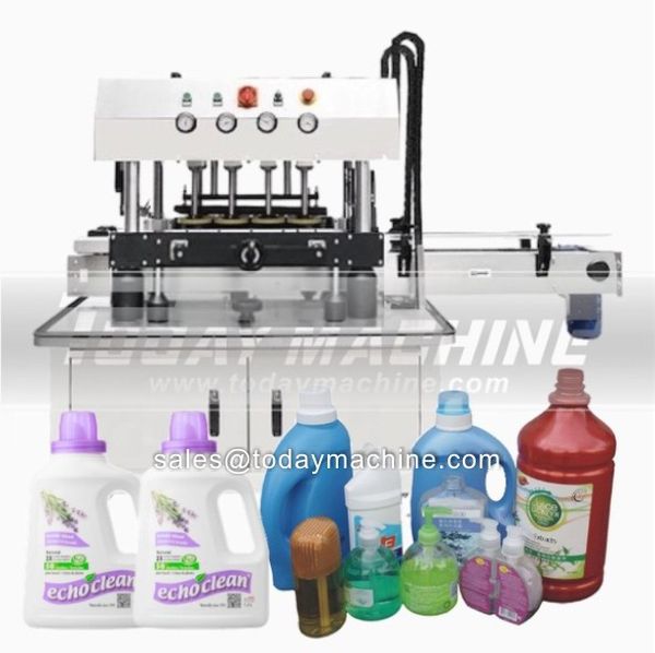 automatic bottle screw capping machine