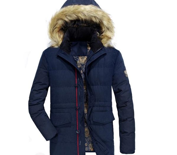 2020 fashion long down men hooded winter coat men thick warm mens winter jacket windproof wool liner parka, Black
2020 fashion long down men hooded winter coat men thick warm mens winter jacket windproof wool liner parka, Black