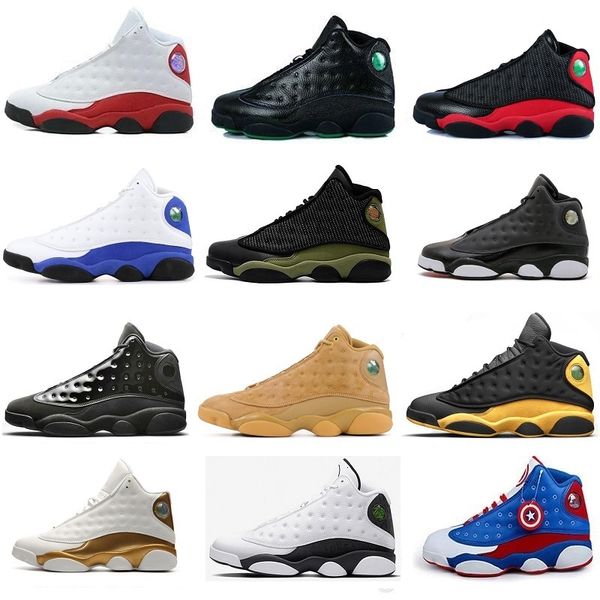 13 13s black cat hyper royal olive wheat gs bordeaux dmp chicago history of flight men women air b basketball shoes j13 retro sneakers
13 13s black cat hyper royal olive wheat gs bordeaux dmp chicago history of flight men women air b basketball shoes j13 retro sneakers