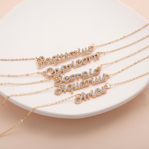 lacteo 5 style rhinestone constellation charm necklace for lover daily necklace romantic crystal letter pendant, Silver
lacteo 5 style rhinestone constellation charm necklace for lover daily necklace romantic crystal letter pendant, Silver