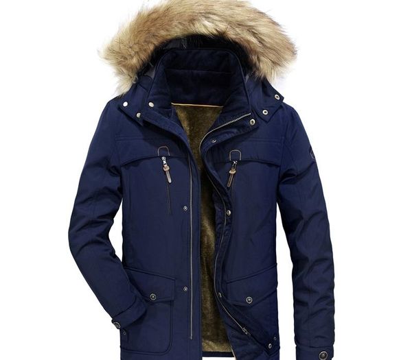 2018 winter jacket men detachable hooded parkas men fur collar thick clothes warm coat blue green khaki winter jacket outwear, Black
2018 winter jacket men detachable hooded parkas men fur collar thick clothes warm coat blue green khaki winter jacket outwear, Black