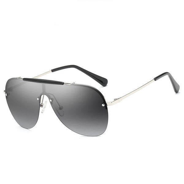 fashion semi remless driving sunglasses men brand design gradient lens sun glasses male black polarized, White;black
fashion semi remless driving sunglasses men brand design gradient lens sun glasses male black polarized, White;black
