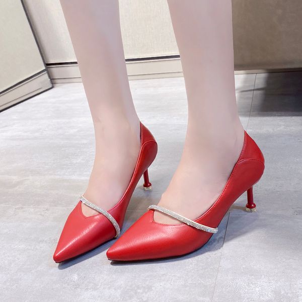 rhinestone narrow band women pumps crystal high heels pointed toe stiletto heels women banquet thin 2020 new, Black
rhinestone narrow band women pumps crystal high heels pointed toe stiletto heels women banquet thin 2020 new, Black