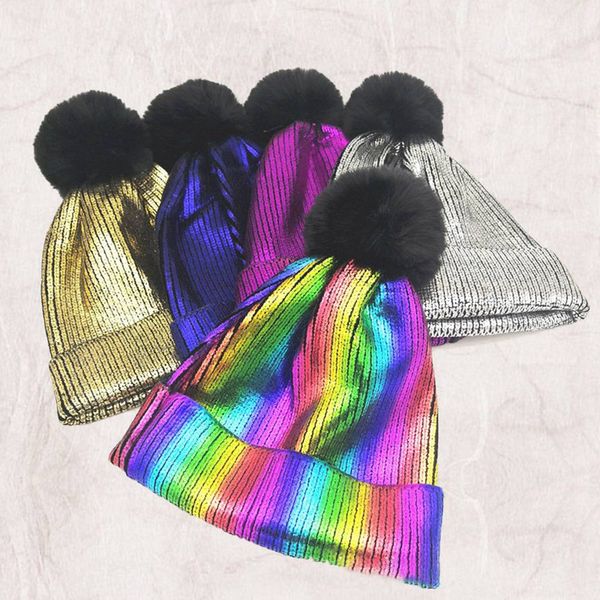 autumn and winter beanies women fashion sequins rainbow knitted wool hat female flashing skullies girls beanie ladies bonnet, Blue;gray
autumn and winter beanies women fashion sequins rainbow knitted wool hat female flashing skullies girls beanie ladies bonnet, Blue;gray
