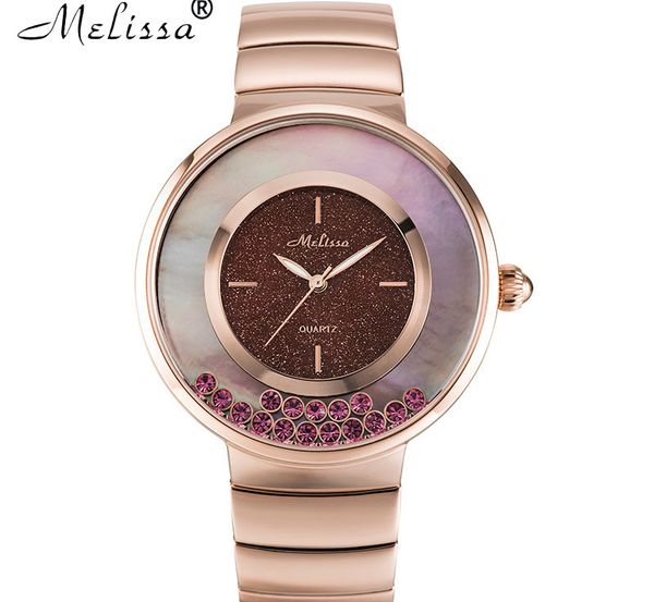 happy crystals women steel dress wrist watch popular neutral designer big size bracelet watches quartz reloj montre femme fs8234, Slivery;brown
happy crystals women steel dress wrist watch popular neutral designer big size bracelet watches quartz reloj montre femme fs8234, Slivery;brown