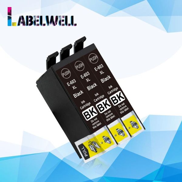 ink cartridges labelwell bk 603 xl 603xl europe cartridge replace for wf-2810 wf-2830 wf-2850 xp-2100 xp-2105 xp-3100 xp-3105 printer
ink cartridges labelwell bk 603 xl 603xl europe cartridge replace for wf-2810 wf-2830 wf-2850 xp-2100 xp-2105 xp-3100 xp-3105 printer