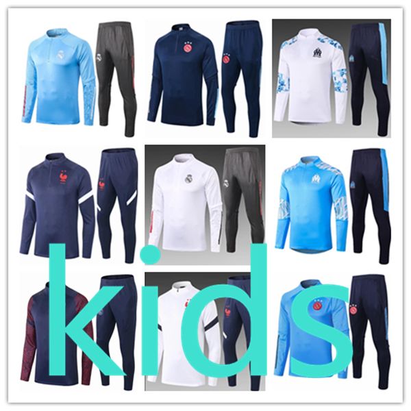 2021 kids football kits 20 21 clothing soccer jersey training tracksuit real madrid kit chandal survetement marseille fc barcelona ajax, Black;yellow
2021 kids football kits 20 21 clothing soccer jersey training tracksuit real madrid kit chandal survetement marseille fc barcelona ajax, Black;yellow