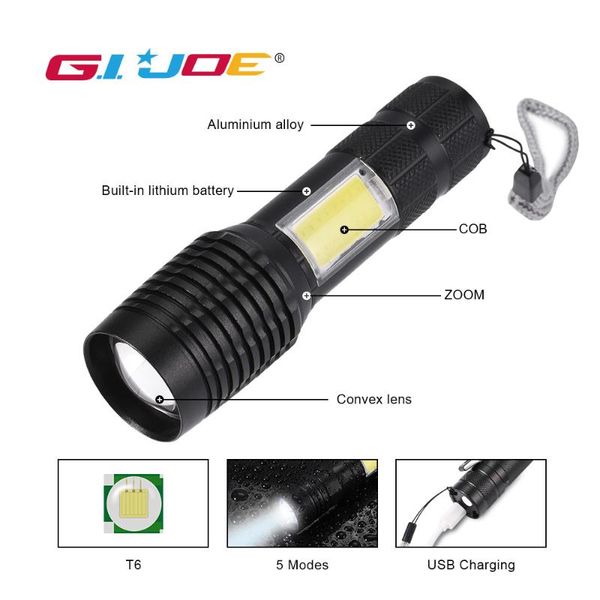 flashlights torches super bright led rechargeable t6 zoomable waterproof torch outdoor camping lantern powerful light built in battery
flashlights torches super bright led rechargeable t6 zoomable waterproof torch outdoor camping lantern powerful light built in battery