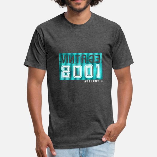 18. birthday 2001 t shirt men designs cotton round neck costume fitness breathable summer standard shirt
18. birthday 2001 t shirt men designs cotton round neck costume fitness breathable summer standard shirt
