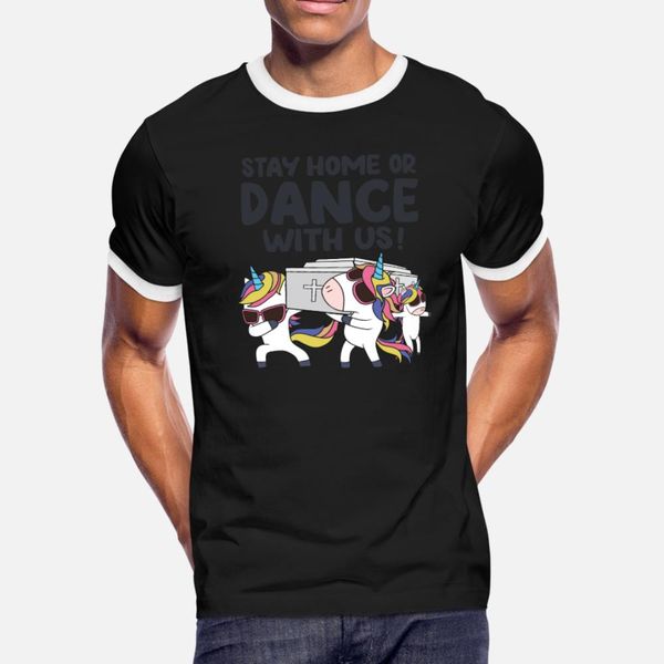 coffin dance unicorn stay home or dance with us t shirt men customized 100% cotton round collar basic solid fit humor summer cool shirt
coffin dance unicorn stay home or dance with us t shirt men customized 100% cotton round collar basic solid fit humor summer cool shirt