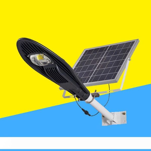 

wholesale- led integrated solar street lights 50w 100w home garden lights landscape l factory square municipal road lighting