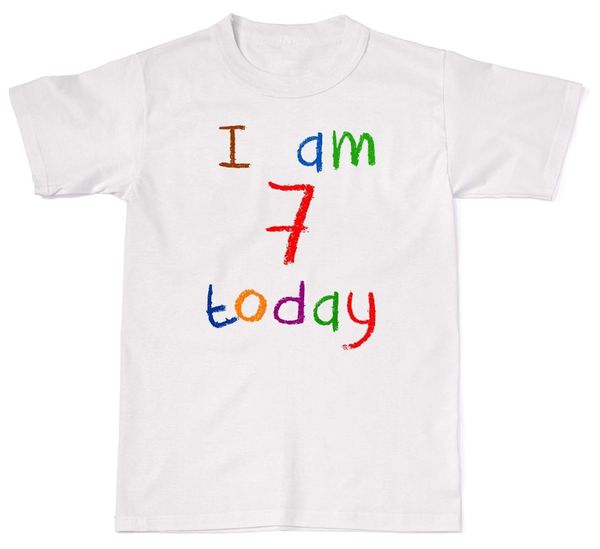 2019 hot summer sale fashion i am 7 сегодня смешные cute день рождения малыша unisex t-shirt хлопок
2019 hot summer sale fashion i am 7 сегодня смешные cute день рождения малыша unisex t-shirt хлопок