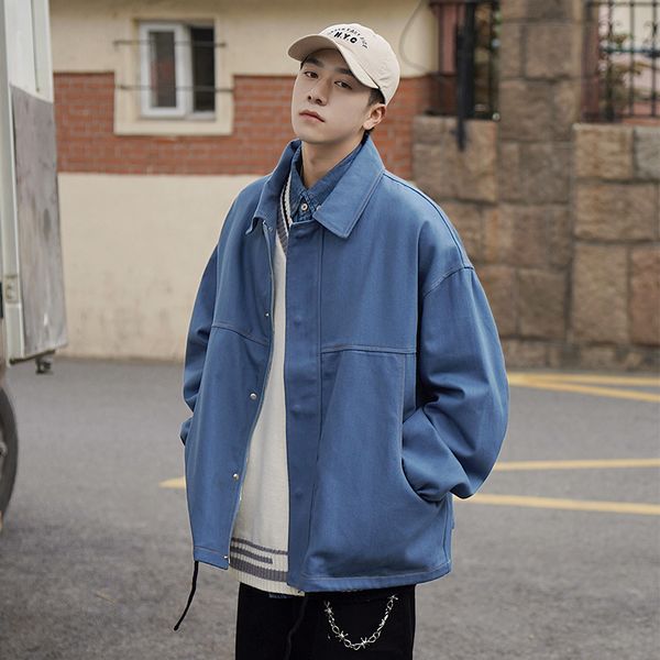 new fashion jacket men's korean loose cardigan jacket men's limited sale, Black;brown
new fashion jacket men's korean loose cardigan jacket men's limited sale, Black;brown