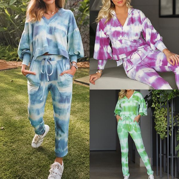 woman clothes womens clothing fall fashion tie dye casual pants suit long sleeve pants household clothing sale, White
woman clothes womens clothing fall fashion tie dye casual pants suit long sleeve pants household clothing sale, White