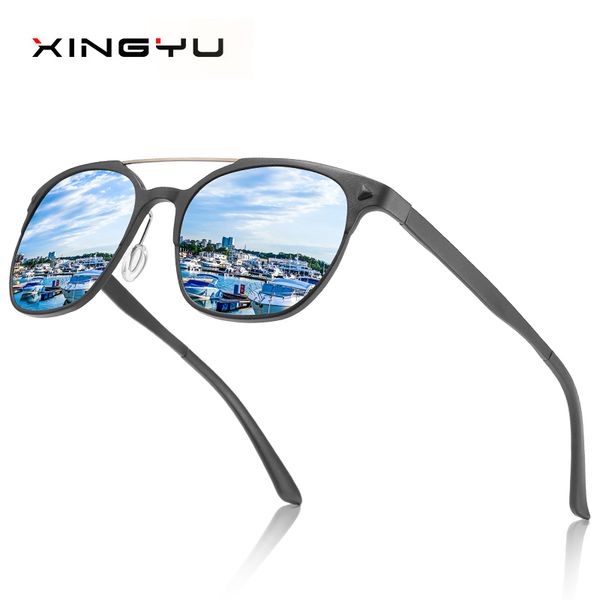 xingyu 2020 brand aluminum men's sunglasses polarized uv400 male sun glasses driving eyewear for men okular 150, White;black
xingyu 2020 brand aluminum men's sunglasses polarized uv400 male sun glasses driving eyewear for men okular 150, White;black