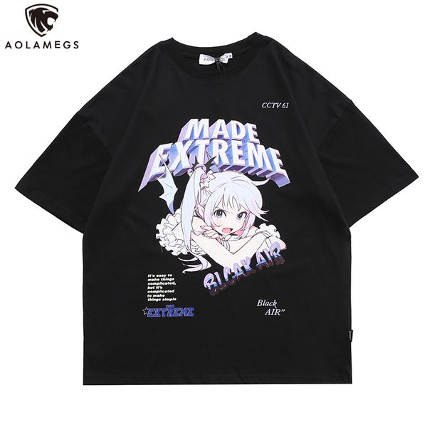 aolamegs t shirt men cartoon anime manga girl printed tee shirts summer loose cozy japanese harajuku couple streetwear men 200925, White;black
aolamegs t shirt men cartoon anime manga girl printed tee shirts summer loose cozy japanese harajuku couple streetwear men 200925, White;black