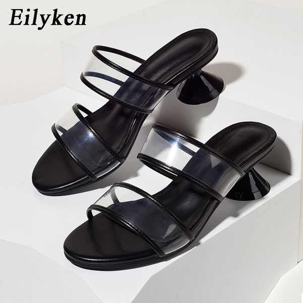 eilyken fashion slides women strange low heels shoes summer slippers pvc transparent peep toe gladiator sandals femme 2020 new, Black
eilyken fashion slides women strange low heels shoes summer slippers pvc transparent peep toe gladiator sandals femme 2020 new, Black