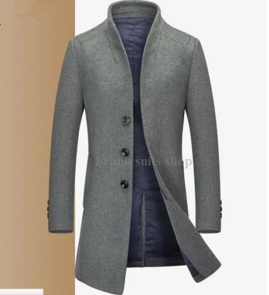 2020 custom-made mens business wool parka winter warm coat outerwear woolen jacket overcoat, Black
2020 custom-made mens business wool parka winter warm coat outerwear woolen jacket overcoat, Black