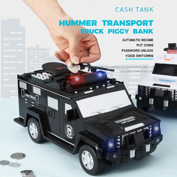 children creative vehicle piggy bank with code lock truck model toy kid birthday gift room decoration
children creative vehicle piggy bank with code lock truck model toy kid birthday gift room decoration