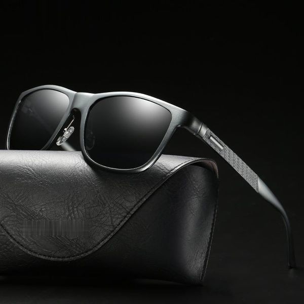 men sunglasses classic polarized sunglasses driving metal designer glasses prescription night vision, White;black
men sunglasses classic polarized sunglasses driving metal designer glasses prescription night vision, White;black