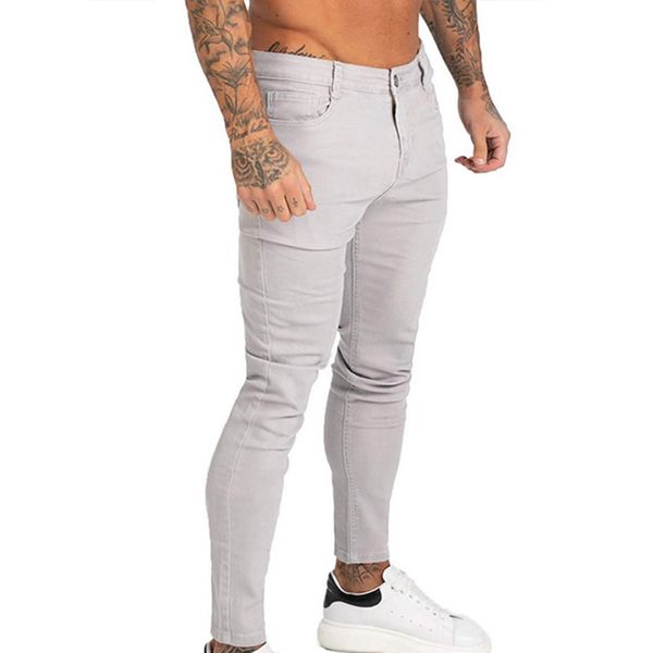 2020 solid men jeans stretch slim elastic denim pants streetwear mens denim jeans skinny hombre hip hop pencil trousers, Blue
2020 solid men jeans stretch slim elastic denim pants streetwear mens denim jeans skinny hombre hip hop pencil trousers, Blue