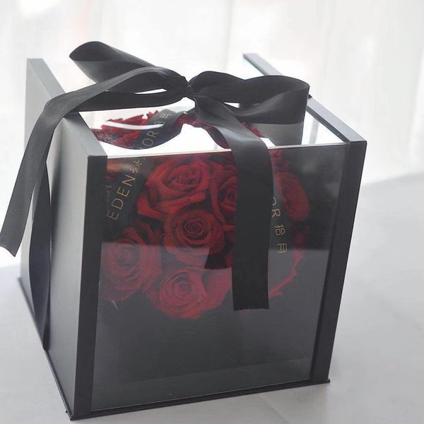 gift wrap 2pcs box immortal flower transparent acrylic square heavy metal punk high grade valentine's day christmas candy wedding
gift wrap 2pcs box immortal flower transparent acrylic square heavy metal punk high grade valentine's day christmas candy wedding