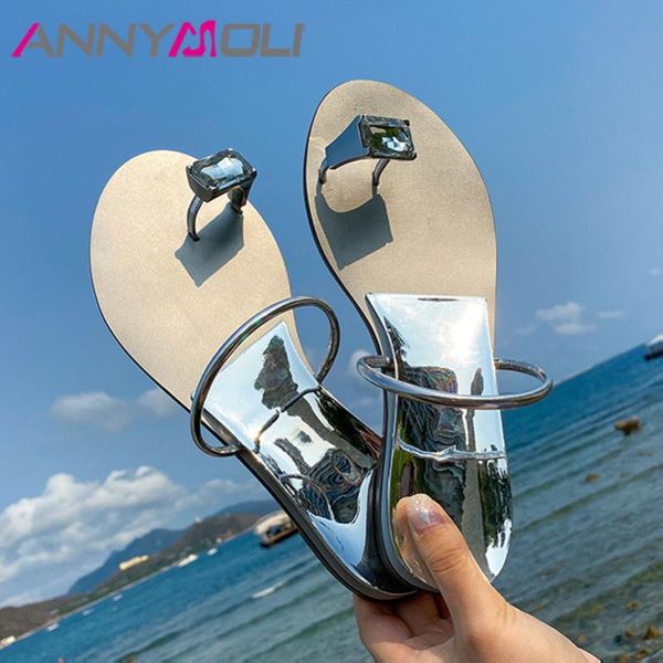 annymoli crystal flat slippers woman shoes flip flop beach slides solid open toe sandals female footwear summer sliver size 40, Black
annymoli crystal flat slippers woman shoes flip flop beach slides solid open toe sandals female footwear summer sliver size 40, Black
