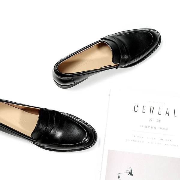 mordoan genuine leather loafers women slip on round toe flats for ladies casual shoes women with flat sole and single shoes, Black
mordoan genuine leather loafers women slip on round toe flats for ladies casual shoes women with flat sole and single shoes, Black