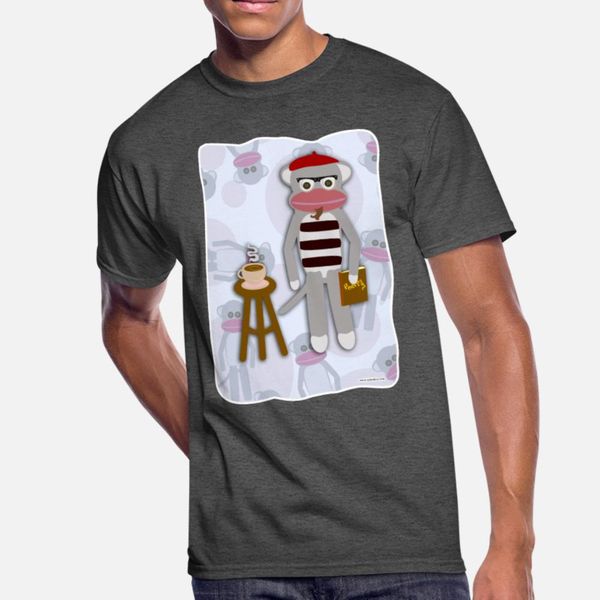 beatnik poet sock monkey cartoon t shirt men print short sleeve round neck standard fitness new fashion spring autumn pattern shirt
beatnik poet sock monkey cartoon t shirt men print short sleeve round neck standard fitness new fashion spring autumn pattern shirt