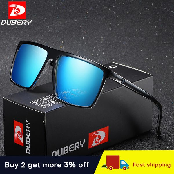 dubery2020 classic polarized sunglasses men women brand design driving square frame sun glasses male goggle uv400 gafas de sol, White;black
dubery2020 classic polarized sunglasses men women brand design driving square frame sun glasses male goggle uv400 gafas de sol, White;black