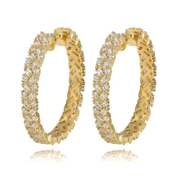 hoop & huggie tirim luxury trendy crystal big earrings for women cubic zircon banquet nigeria party jewelry wedding prom anniversary gift, Golden;silver
hoop & huggie tirim luxury trendy crystal big earrings for women cubic zircon banquet nigeria party jewelry wedding prom anniversary gift, Golden;silver