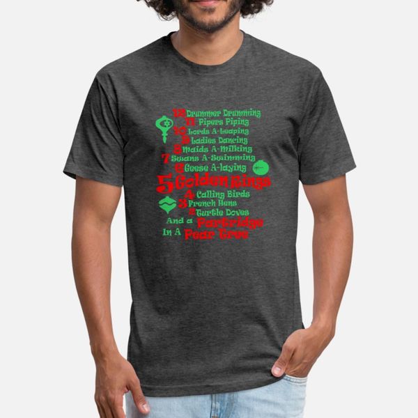 the 12 days of christmas and partridge in pear tre t shirt men knitted cotton plus size 3xl clothes graphic comical summer style unique
the 12 days of christmas and partridge in pear tre t shirt men knitted cotton plus size 3xl clothes graphic comical summer style unique