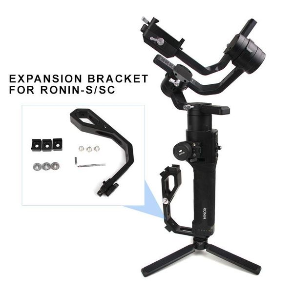 beesclover aluminum alloy expansion bracket l-shape handle grip accessory for dji ronin-s sc handheld gimbal stabilizers r60
beesclover aluminum alloy expansion bracket l-shape handle grip accessory for dji ronin-s sc handheld gimbal stabilizers r60