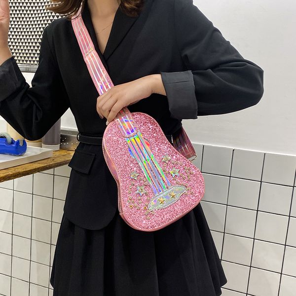 personalized women shoulder bag cute guitar shape girls sequined bag schoudertas dames beaded small crossbody messenger
personalized women shoulder bag cute guitar shape girls sequined bag schoudertas dames beaded small crossbody messenger
