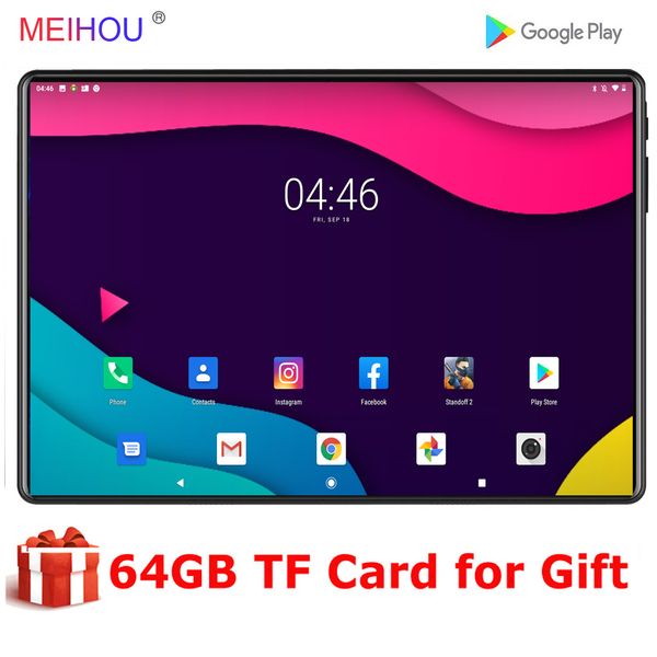 10 inch tablet pc bluetooth wifi phone android 9.0 os octa core dual sim card 2.5d tablet 3gb ram 32 gb rom +64gb tf card free
10 inch tablet pc bluetooth wifi phone android 9.0 os octa core dual sim card 2.5d tablet 3gb ram 32 gb rom +64gb tf card free