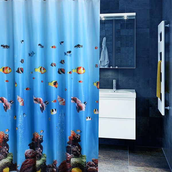 mould proof fish shower curtain bath decorative waterproof washable peva cute 
mould proof fish shower curtain bath decorative waterproof washable peva cute