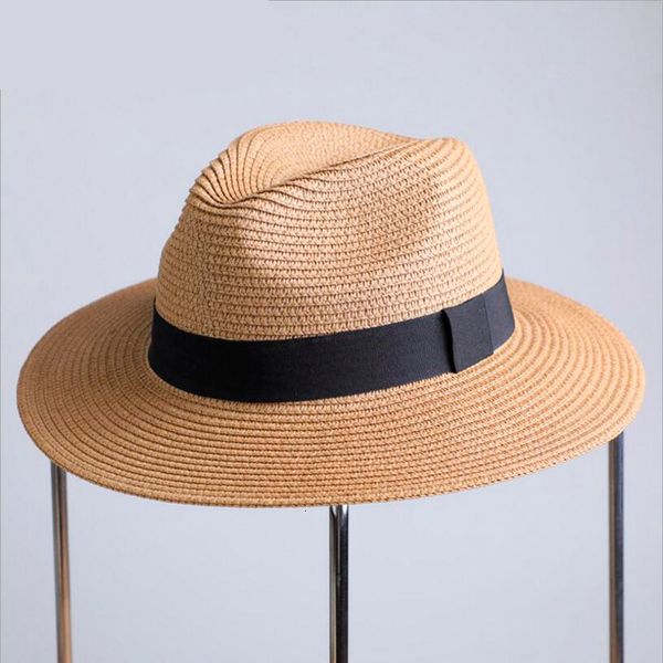2020 casual vacation summer sun hat panama straw hat women brimmed hats beach jazz men folding hat, Yellow
2020 casual vacation summer sun hat panama straw hat women brimmed hats beach jazz men folding hat, Yellow