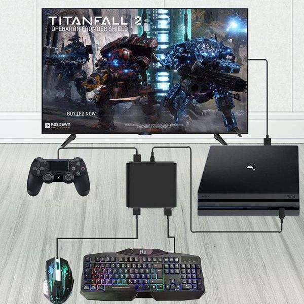 cgjxskeyboard mouse mice conversion receiver for xboxone /ps4 /switch host plug and play receiver adapter converter device
cgjxskeyboard mouse mice conversion receiver for xboxone /ps4 /switch host plug and play receiver adapter converter device