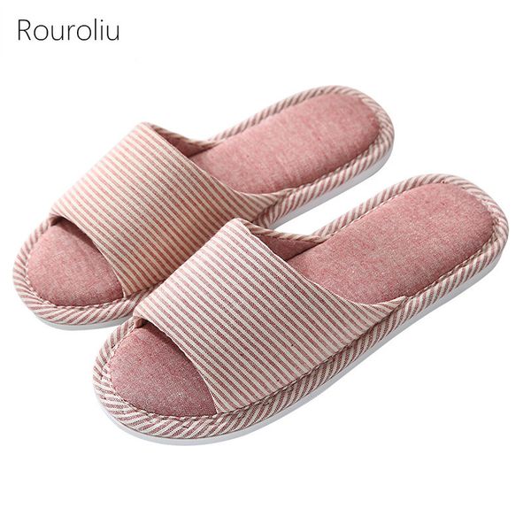 rouroliu 2020 women striped linen flip flops lovers spring autumn home shoes non-slip indoor slippers, Black
rouroliu 2020 women striped linen flip flops lovers spring autumn home shoes non-slip indoor slippers, Black