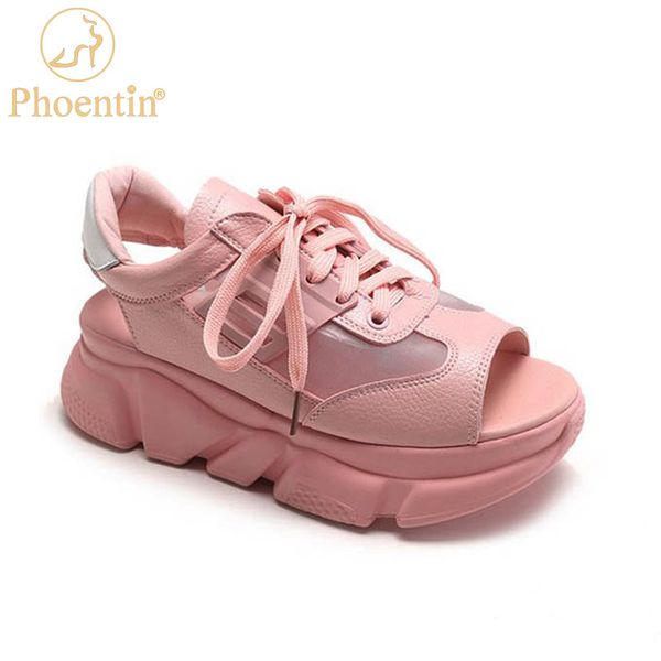 phoentin platform sandals women 2020 summer thick bottom peep toe sports sandals breathable mesh pu leather casual shoes ft1067, Black
phoentin platform sandals women 2020 summer thick bottom peep toe sports sandals breathable mesh pu leather casual shoes ft1067, Black