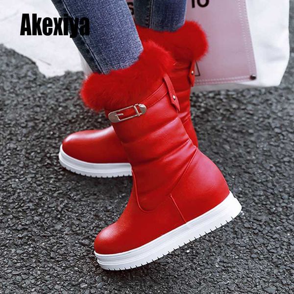 2020 women snow boots fashion leather natural fur winter warm boots for women wedges black white red k524
2020 women snow boots fashion leather natural fur winter warm boots for women wedges black white red k524